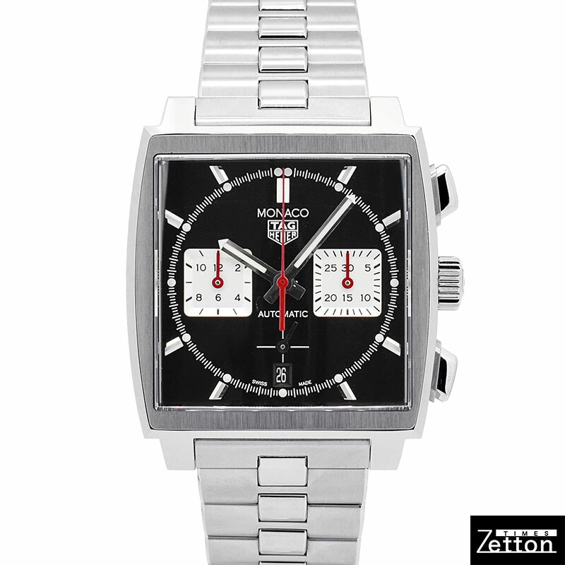 【新品】タグホイヤー TAG HEUER モナコ キャリバー ホイヤー02 CBL2113.BA0644 自動巻き ブラック 39mm メンズ