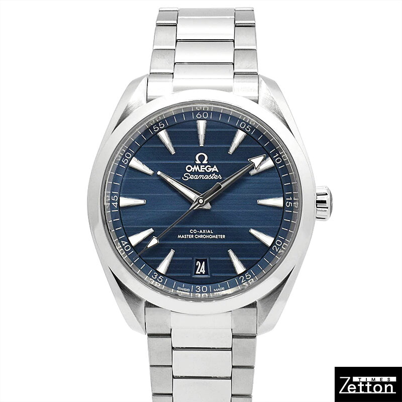 【国際保証書有り】【外装仕上げ済み】オメガ OMEGA シーマスター アクアテラ マスタークロノメーター 220.10.41.21.03.004 自動巻き ブルー 41mm メンズ USED 中古 294,660円
