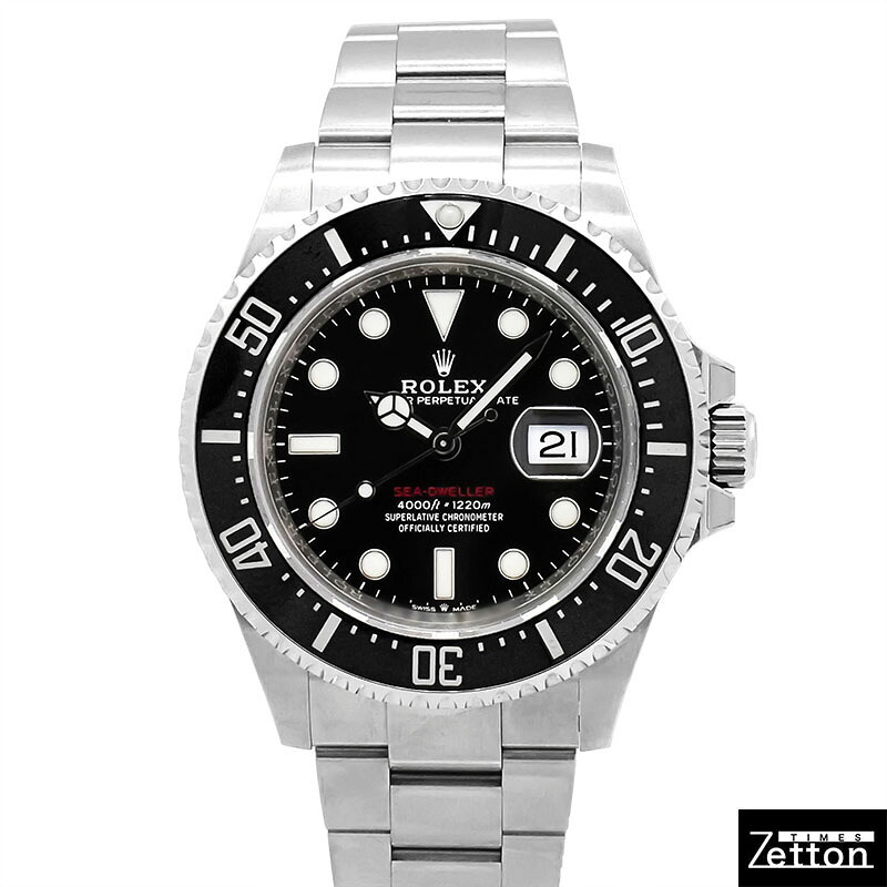 【国際保証書有り】【外装仕上げ済み】ロレックス ROLEX シードゥエラー 126600 自動巻き ブラック 43mm メンズ USED 中古