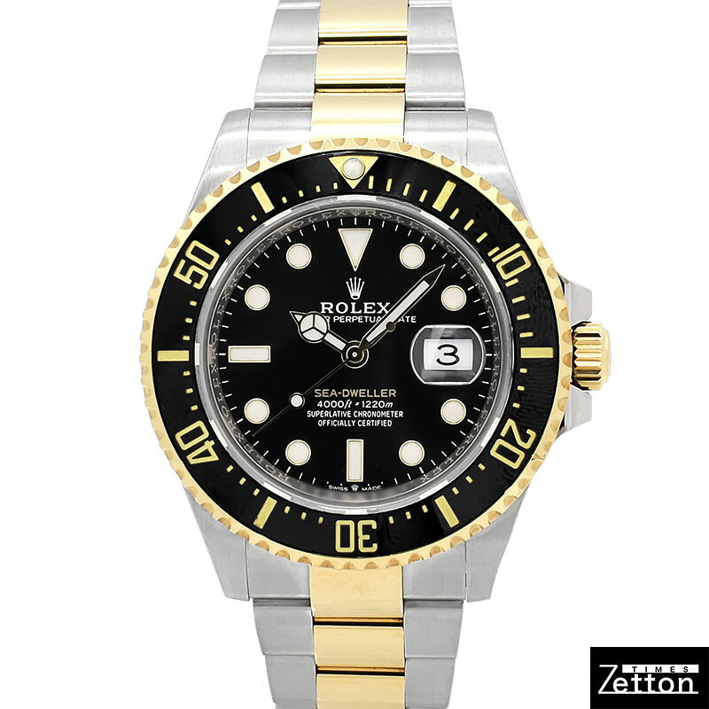 【国際保証書有り】ロレックス ROLEX シードゥエラー 126603 自動巻き ブラック 43mm メンズ USED 中古