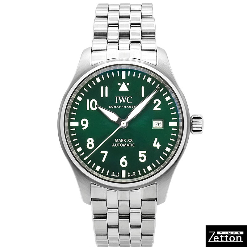 【国際保証書有り】【外装仕上げ済み】IWC パイロットウォッチ マーク20 IW328206 自動巻き グリーン 40mm メンズ USED 中古｜ブランドウォッチ専門店Zetton