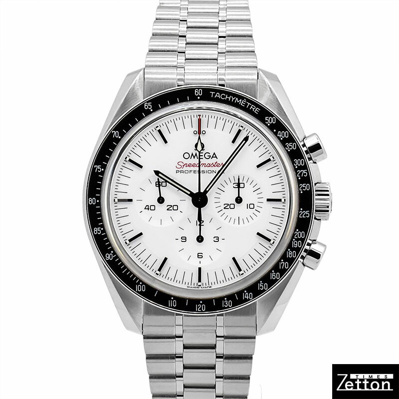 【国際保証書有り】【外装仕上げ済み】オメガ OMEGA スピードマスター プロフェッショナル ムーンウォッチ マスタークロノメーター 310.30.42.50.04.001 手動巻き ホワイト 42mm メンズ USED 中古