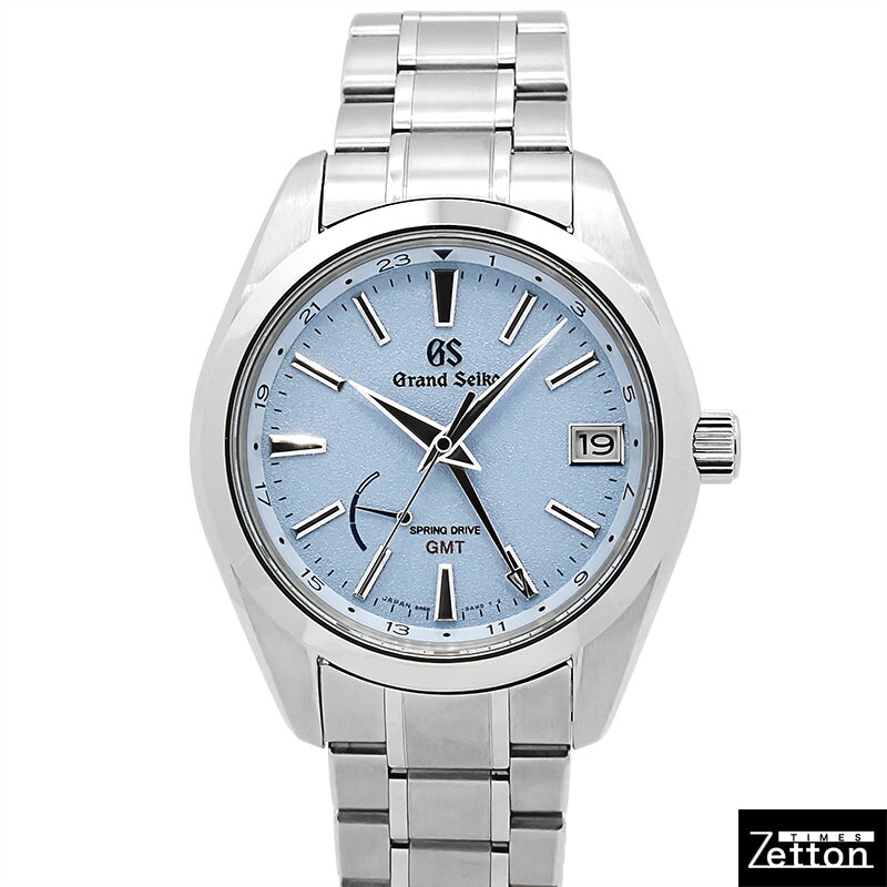 【保証書有り】グランドセイコー GRAND SEIKO スプリングドライブ GMT 御空色 和光75周年限定モデル SBGE289 75本限定 スプリングドライブ ブルー 40mm メンズ USED 中古