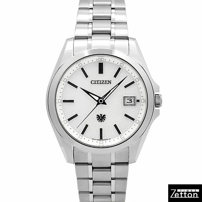 【未当てはめる品】【インターナショナルお墨付き有り】シチズン CITIZEN ザ・シチズン AQ4091-56A エコ運転 白いこと 40粍 メンズ