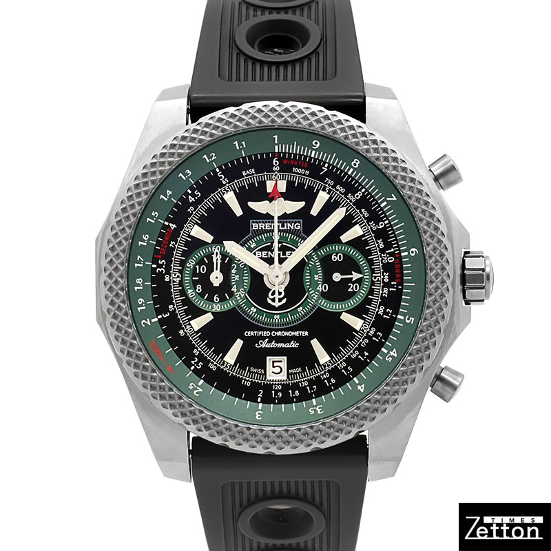 【国際保証書有り】【外装仕上げ済み】ブライトリング BREITLING ベントレー スーパースポーツ ライトボディ リミテッド E275B37BRE(E27365) 世界1000本限定 自動巻き ブラック 48.7mm メンズ USED 中古｜ブランドウォッチ専門店Zetton