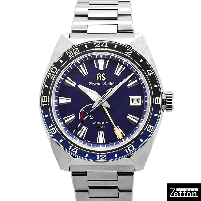 【国際保証書有り】【外装仕上げ済み】グランドセイコー GRAND SEIKO スポーツコレクション スプリングドライブ クロノグラフ GMT 2024年特選会 SBGE309 100本限定 スプリングドライブ ブルー 44.5mm メンズ USED 中古｜ブランドウォッチ専門店Zetton