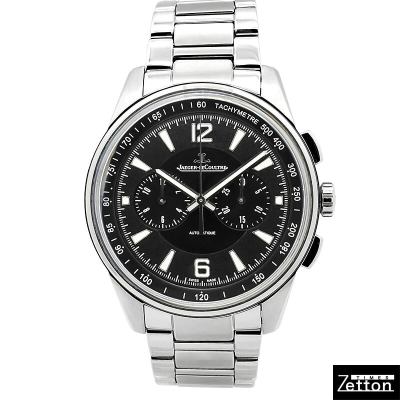 【国際保証書有り】【外装仕上げ済み】ジャガー・ルクルト JAEGER-LECOULTRE ポラリス クロノグラフ Q9028170 自動巻き ブラック 42mm メンズ USED 中古｜ブランドウォッチ専門店Zetton