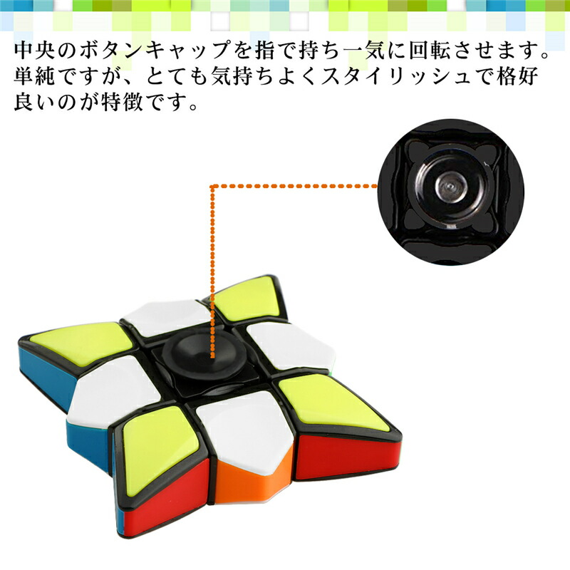 楽天市場 全国送料無料 ルービックキューブ スピードキューブ 進化型 おもちゃ ストレス解消 ハンドスピナー マジックキューブ ゲーム 脳トレ 指先ジャイロ 回転スムーズ 競技用 世界基準配色 ポップ防止 大人も子供もハマる お子様への誕生日 クリスマス プレゼント