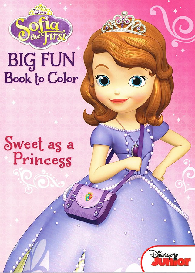 楽天市場 ディズニー ちいさなプリンセス ソフィア ぬりえ クイズブック かわいいプリンセス Disney Sofia The First Sweet As A Princess 英語 王様のおもちゃ 楽天市場店