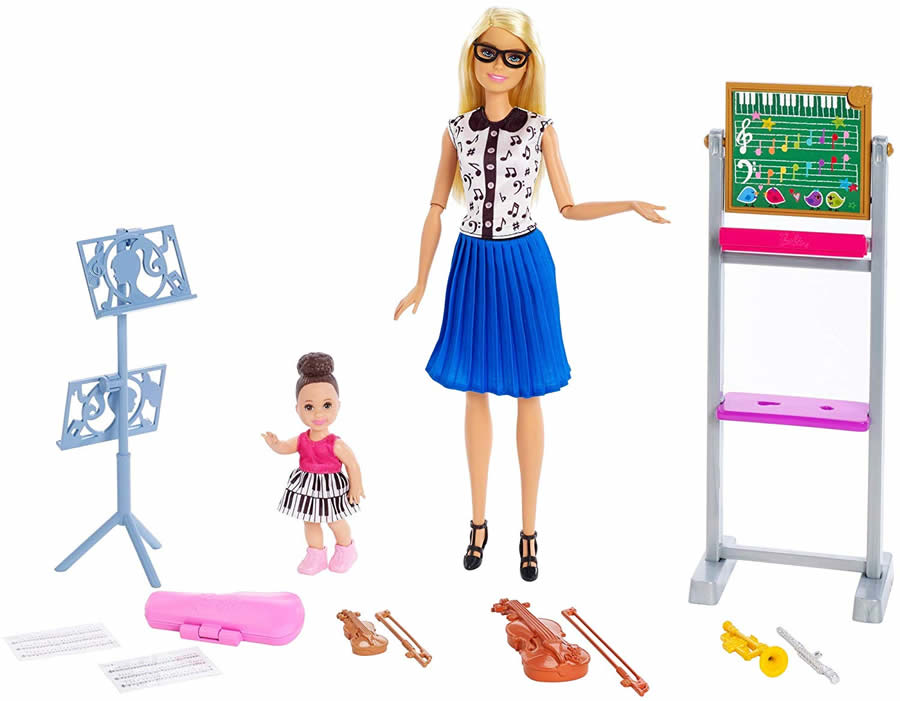 barbie music set