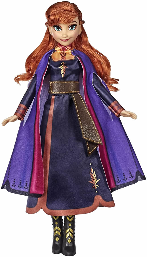 ディズニープリンセス アナ ミュージックドール アナと雪の女王2 Disney Frozen Singing Anna Fashion Doll With Music Wearing A Purple Dress Hasbro Fmcholollan Org Mx