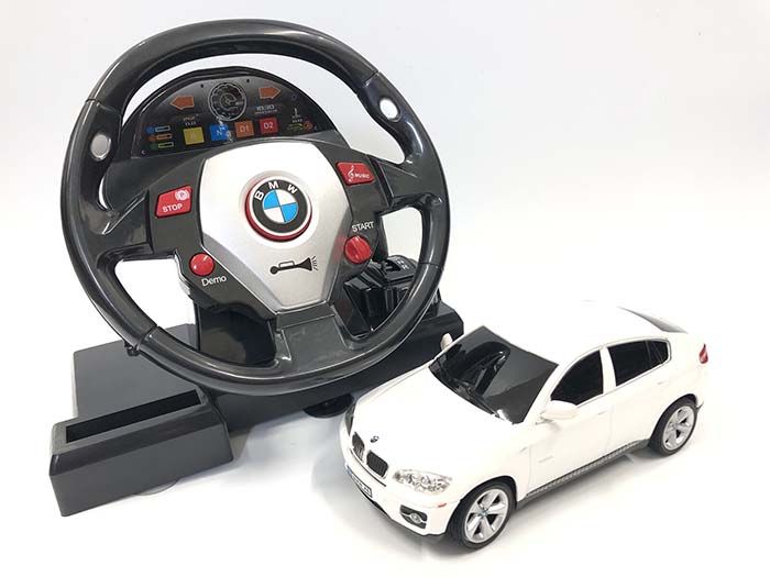 【店内全品ポイント2倍】 【即納】ラジコン 1:24 ステアリング操作 4種あり(ランボルギーニ BMW キャデラック ベントレー) 1/24 ラジコンカー ハンドル型 コントローラー 小さめサイズ RCカー R/Cカー 車 ギフト プレゼント 充電不要