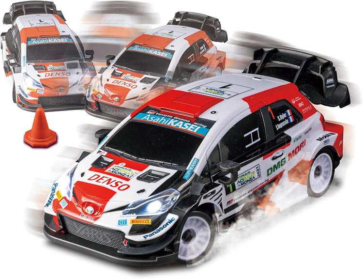 【店内全品ポイント2倍】 【即納】ラジコン ジョーゼン ドリフトドライブ 1/24 トヨタ Gazzo Racing WRT ヤリス ラリーレーシングカー 4wd 四駆 ラジコンカー RCカー R/Cカー 小さめサイズ 車 ギフト プレゼント 充電不要