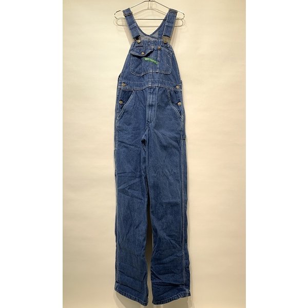 30s vintage denim overall 片ポケ 濃紺 30s vintage denim overall 片