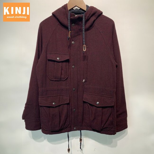 70s USA製 Melton Wool Jacket 無地 古着 ヴィンテージ 70s USA製 Melton Wool Jacket 無地 古着 ヴィンテージ