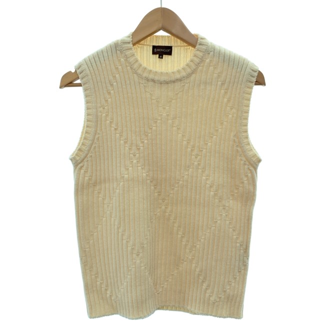 【中古】　MONCLER　ベスト　レイヤード　トップス　ノースリーブ　古着　/2496