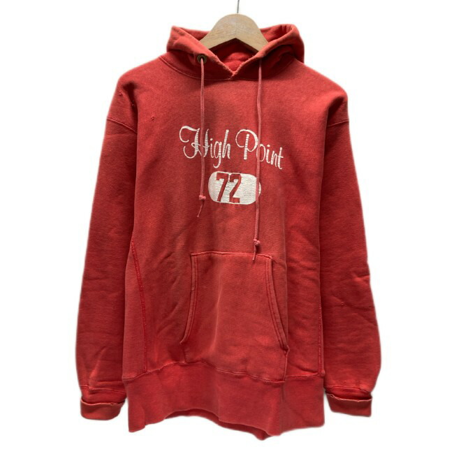 【中古】 Champion REVERSE WEAVE パーカー 70\u0027s vintage フーディ ボンネット ティーシャツ トップス 裏起毛 刷り上げる USA製 アメカジ 古着 /1591