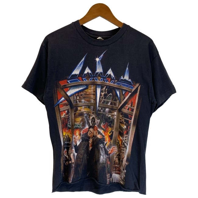 【中古】 sodom バンT Tシャツ 90s vintage 90年代 OLD 半袖 トップス クルーネック ジャケ写 プリント 古着 /1107|KINJIusedclothing