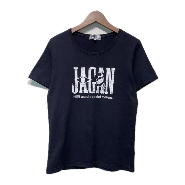 【中古】　幽遊白書　Tシャツ　(C)Y.T.90-94　半袖　カットソー　トップス　クルーネック　キャラT　アニメ　プリント　飛影　邪眼　富樫義博　古着　/1930｜KINJIusedclothing