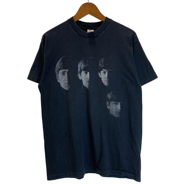 【中古】 FRUIT OF THE LOOM The BEATLESS バンT 90s vintage 90年月日 OLD プルオーバー 半袖 トップス 労働者の一団素っ首 刷り上げる アー写 古着 /7309