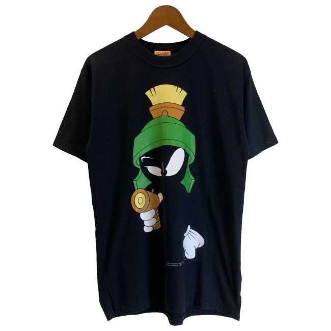 【中古】　LOONEY TUNES　Tシャツ　90s vintage　90年代　OLD　半袖　トップス　クルーネック　トップス　キャラクター　マービンザマーシャン　古着　/1104