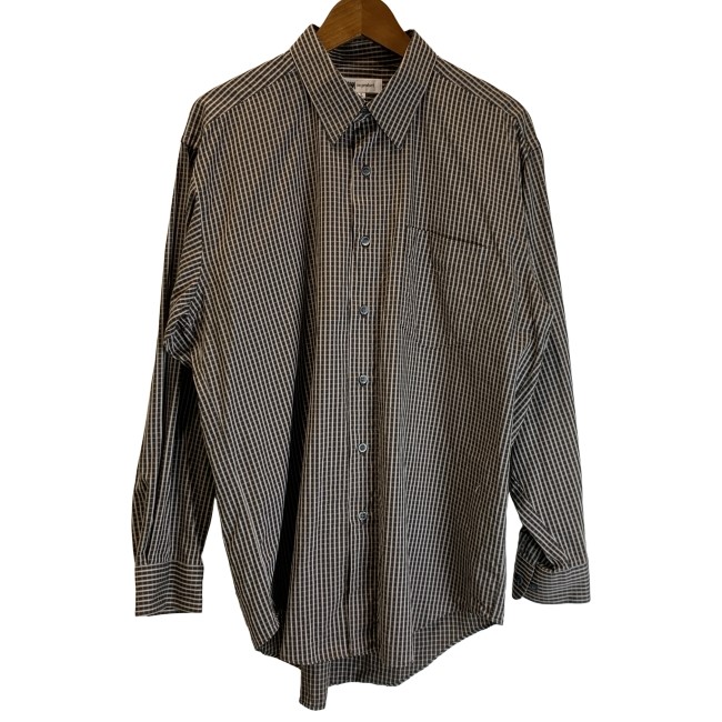 【中古】 im product ISSEY MIYAKE 照合のしるしプルオーバー 長袖 トップス レギュラー色つや 胸衣嚢 日本製 家庭的 古着 /1156