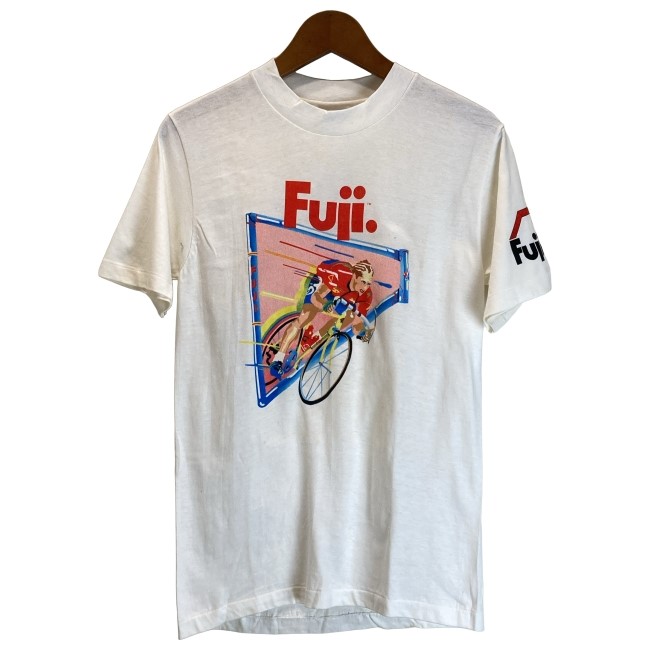 【中古】　Hanes　Tシャツ　90s vintage　90年代　OLD　半袖　トップス　クルーネック　プリント　USA製　古着　/1590