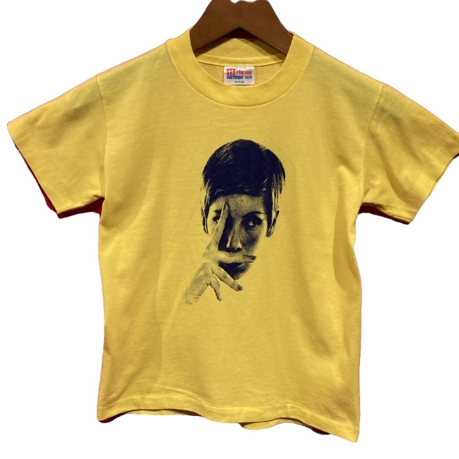 【中古】　Hanes　Tシャツ　80s vintage　80年代　OLD　半袖　トップス　クルーネック　プリント　USA製　古着　/1951