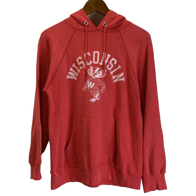 【中古】 Champion パーカー 80s vintage 80日にち OLD 長袖 ティーシャツ 裏起毛 刷り上げる USA製 アメカジ 古着 /1591 パーカー-トップス