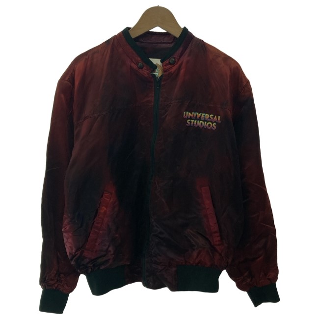 【中古】　Universal Studios　トラックジャケット　ジャージ　ハイネック　フルジップ　スポーツ　古着　/5633