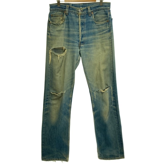 【中古】　Levi's　デニムパンツ　90s vintage　90年代　OLD　刻印552　Gパン　ジーンズ　ボタンフライ　Gパン　ジーンズ　USA製　アメカジ　古着　/1018