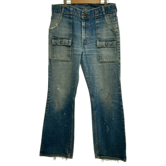 【中古】　Levi's　デニムパンツ　70s vintage　70年代　OLD　刻印38　オレンジタブ　Gパン　ジーンズ　ジップフライ　TALON42　アメカジ　古着　/7318