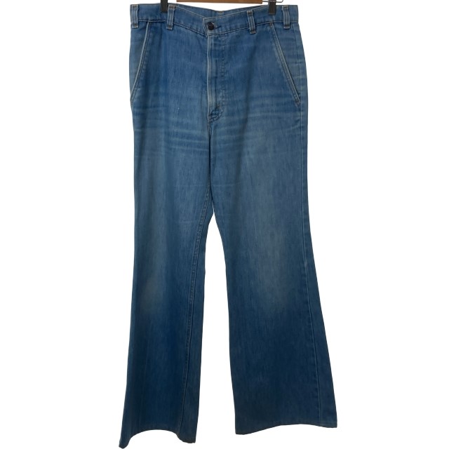 【中古】　Levi&rsquo;s　デニムパンツ　Gパン　刻印29　ジップフライ　無地　オレンジタブ　スモールe　アメカジ　古着　/4381｜KINJIusedclothing