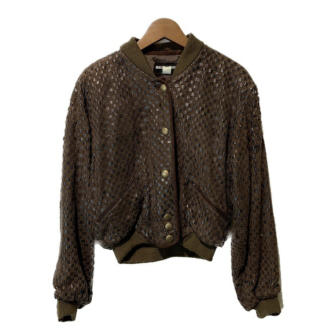 【中古】　BEGEDOR　レザージャケット　ブルゾン　アウター　古着　/1987｜KINJIusedclothing