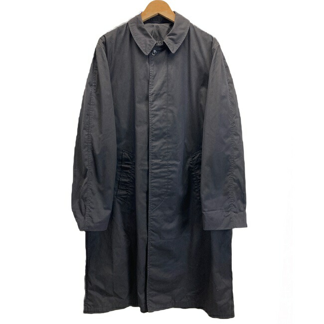 【中古】 CENTRE MFG ミリタリー厚地の外套 70’s vintage 雨合羽 盛りだくさん名取り草 ポリエステル 綿織物 無地 DSA100-76-C-1506 8405-00-204-3380 古着 /0136