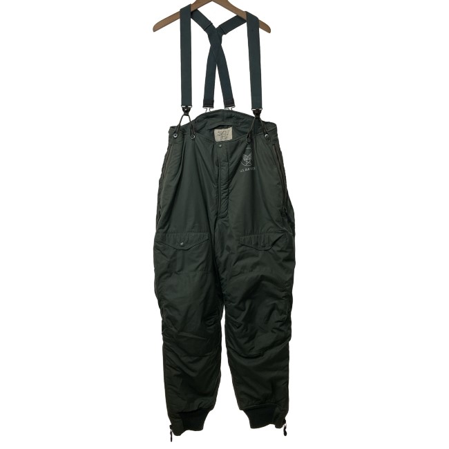 【中古】 H. BERNSTEIN & CO. フライトパンツ 60s vintage 60年代 OLD F-1A型 サスペンダー 米空軍 ミリタリー 古着 /9501|KINJIusedclothing
