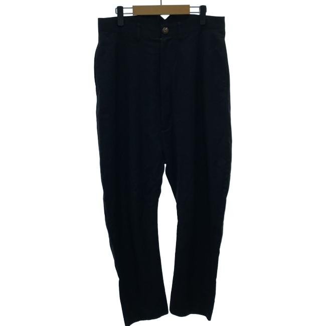【中古】　Vivienne Westwood MAN　スラックス　ウールパンツ　ジップフライ　無地　シンチバック　日本製　古着　/1156｜KINJIusedclothing