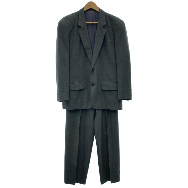 【中古】 Y\u0027s for men 背広セットアップ 上下仕掛ける 無地 日本製 家庭内 古着 /1156