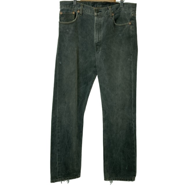 【中古】 Levi\u0027s ジーンズズボン下 00s vintage 00年月日 OLD G食麺麭 00年製 目じるし379 G食麺麭 デニム 名取り草飛球 色合いジーンズ 後染め 厚地の外套大きさ USA製 アメカジ 古着 /1051