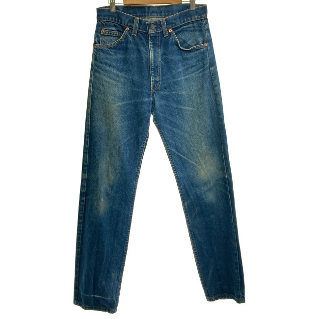 【中古】 Levi\u0027s ジーンズズボン下 90s vintage 90年月日 OLD 505 目じるし554 G食麺麭 デニム ジップフライ G食麺麭 デニム USA製 アメカジ 古着 /1018