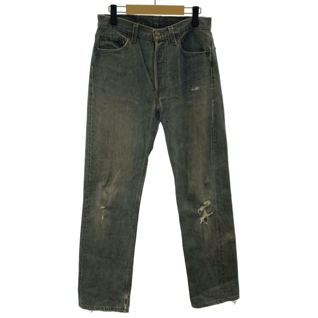 【中古】 Levi\u0027s ジーンズズボン下 90s vintage 90年月日 OLD 93年製 目じるし552 501 G食麺麭 デニム 名取り草飛球 色つやジーンズ USA製 アメカジ 古着 /1051