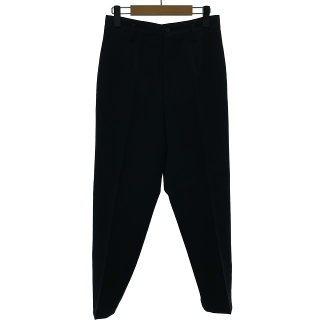 【中古】 COMME des GARCONS スラックス 80s vintage 80年代 OLD ウールパンツ ジップフライ 無地 日本製 ドメスティック 古着 /2497|KINJIusedclothing