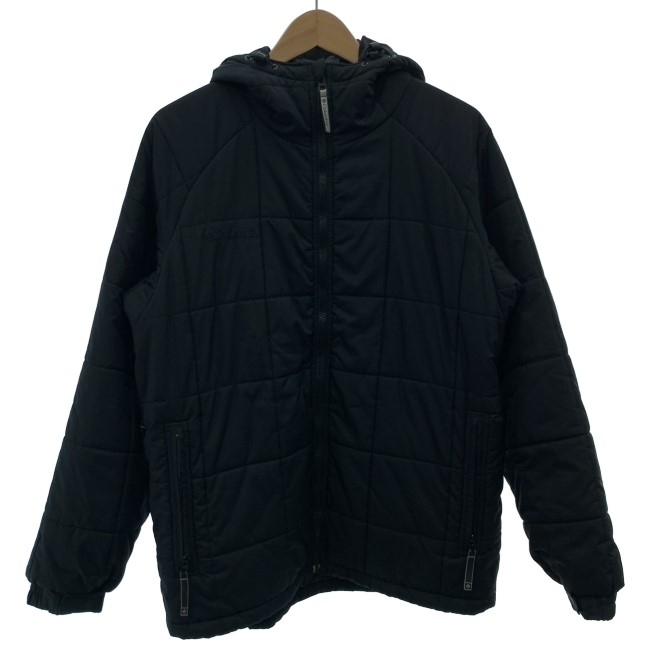 【中古】 Columbia 中綿上衣 ナイロン前掛け フルジップ ボンネット 無地 アウトドア 古着 /1152 メンズファッション-コート・ジャケット