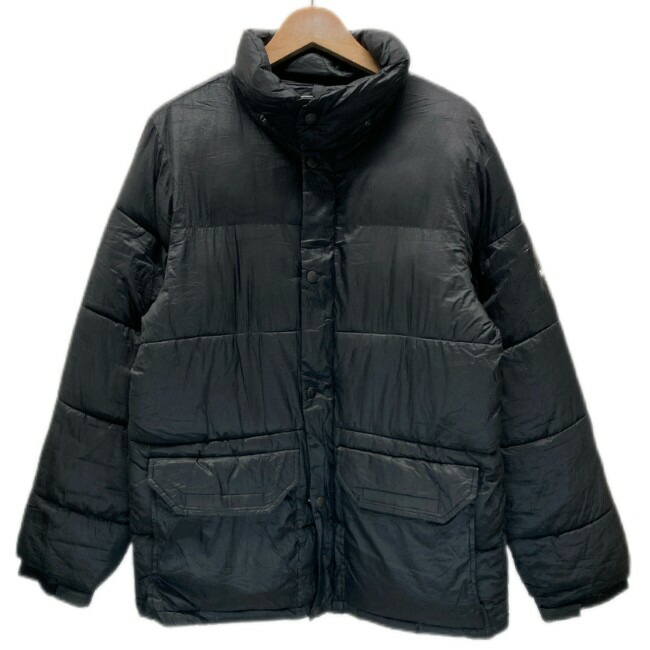 【中古】　THE NORTH FACE　ナイロンジャンパー　中綿ジャンパー　アウター　ハイネック　フルジップ　無地　ワンポイント　ブランドロゴ　スクエアロゴ　プリント　PERTEX　アウトドア　古着　/1152｜KINJIusedclothing
