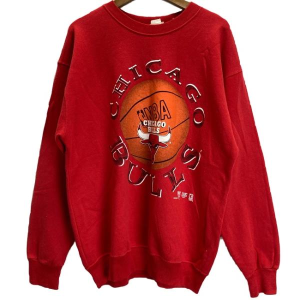 【中古】 TEAM RATED スウェット CHICAGO BULLS NBA バスケットボール 古着 /1930|KINJIusedclothing