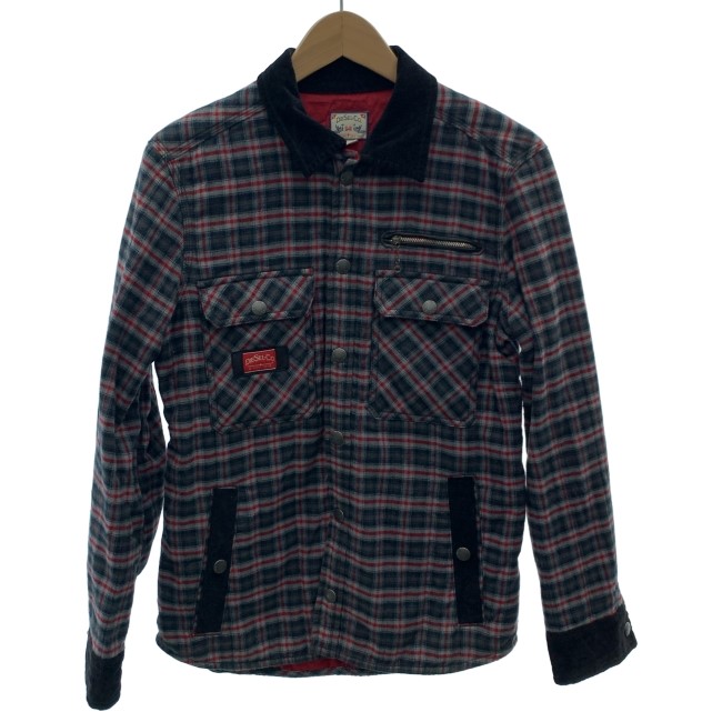 【中古】 DIESEL 上衣 襟コール天 照合のしるし 盛りだくさん名取り草 Y2K 古着 /1587