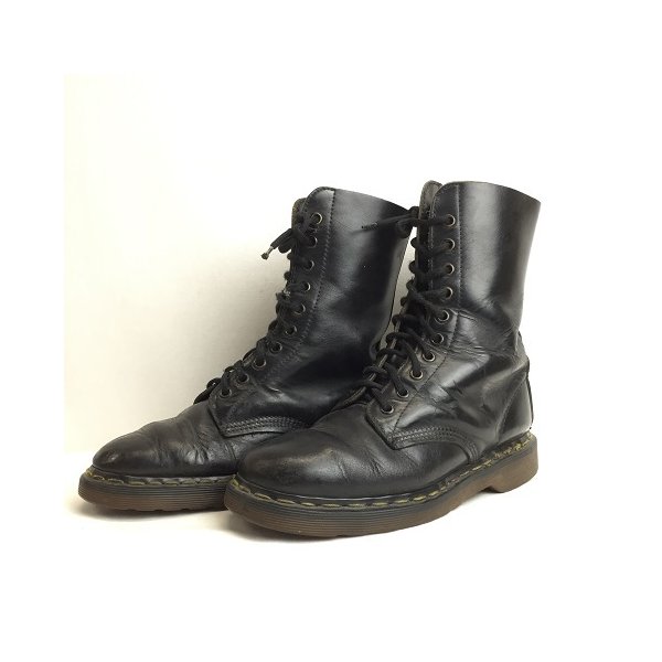 【中古】　Dr.Martens　レザー　ブーツ　10ホール　古着　/4243｜KINJIusedclothing