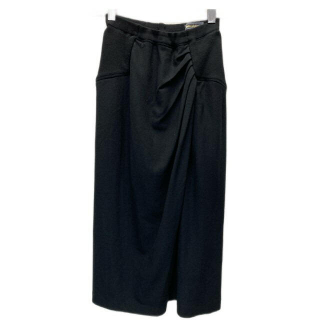 【中古】 ISSEY MIYAKE スコート 80s vintage 80年月日 筆引き船 ミモレ丈 羊毛 酉の方角天然ゴム きつい バックジップ 日本製 家庭的 古着 /2497