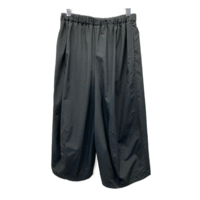 【中古】 COMME des GARCONS サルエルパンツ イージーパンツ ボトムス ひざ丈 ミモレ丈 羊毛 無地 酉の方角天然ゴム AD2013 日本製 家庭内 古着 /2496