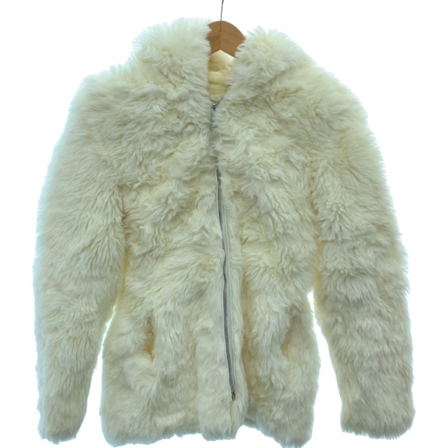 【中古】　ファージャケット　70s vintage　70年代　OLD　アウター　無地　古着　/7311｜KINJIusedclothing